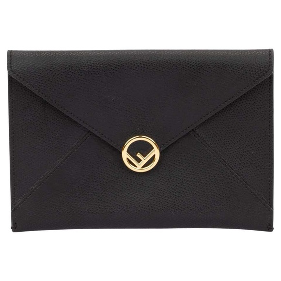 Fendi Calfskin medium flat envelope pouch - Picture 2 of 7